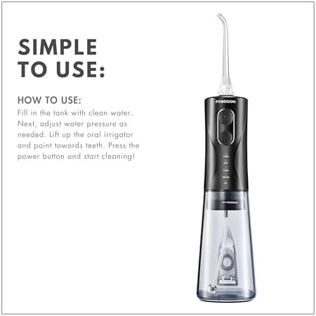 Poseidon portable and cordless oral irrigator — photo 4