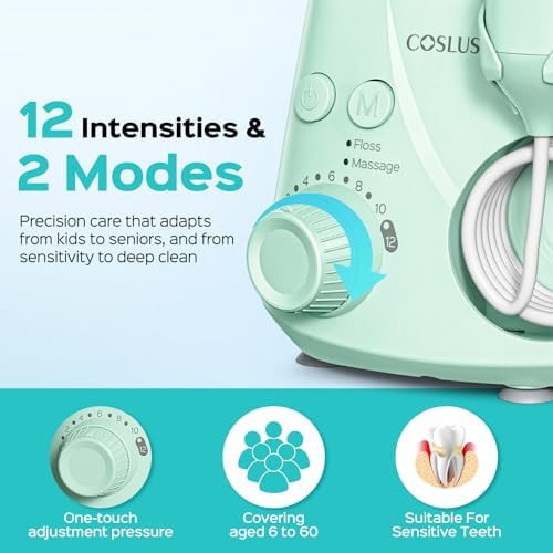 Green multi user family water flosser — photo 4