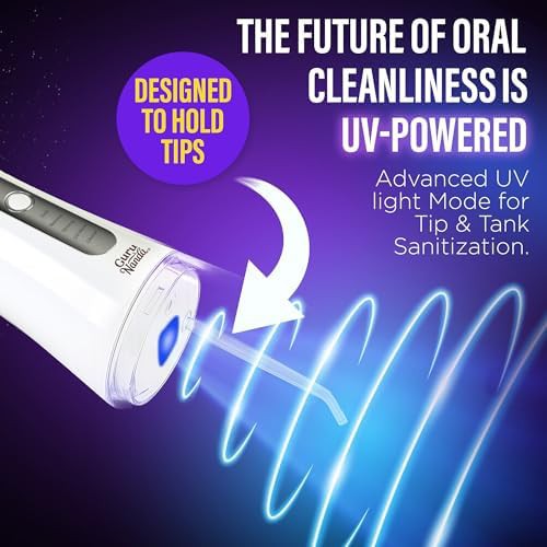 Advanced dental flosser with UV mode — photo 5