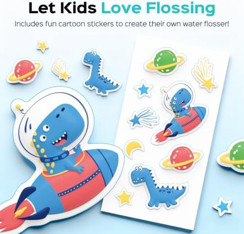 Blue mini water flosser for kids — photo 5