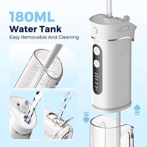 Mini travel portable flosser with five modes — photo 5