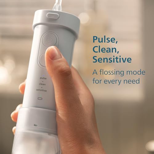 Philips waterproof portable flosser model blue — photo 4