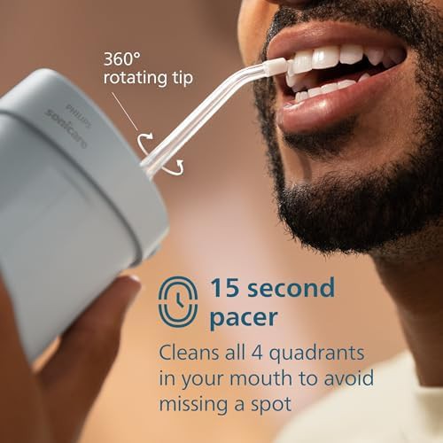 Philips waterproof portable flosser model blue — photo 5