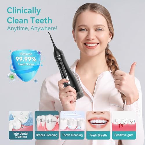 Omnismei 300ml portable electric water flosser — photo 5