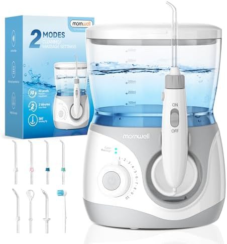 Mornwell adjustable pressure oral irrigator for braces