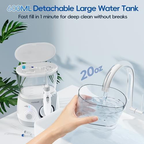 Mornwell adjustable pressure oral irrigator for braces — photo 3