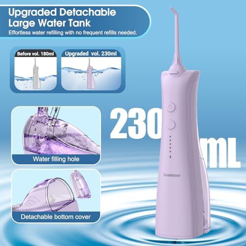 Purple cordless five mode oral irrigator — photo 4