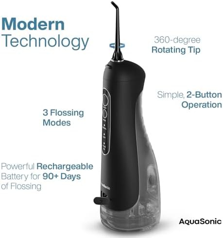 Aqua Flosser PRO cordless in black — photo 4