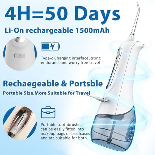 Rechargeable dental pick for braces — photo 5