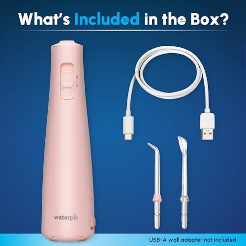 Pink cordless pulse 3100 rechargeable flosser — photo 4