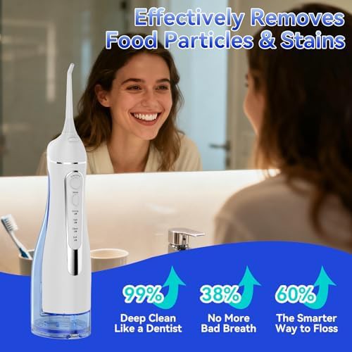 Cordless water flosser for braces care — photo 3