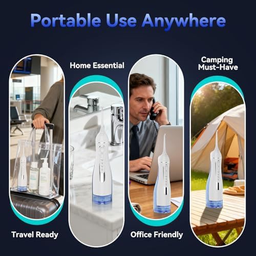 Cordless water flosser for braces care — photo 4