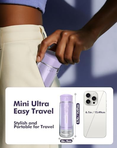 Waterproof mini flosser with storage bag — photo 3