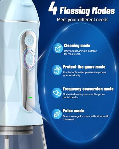 Waterproof water flosser and toothbrush combo — photo 4