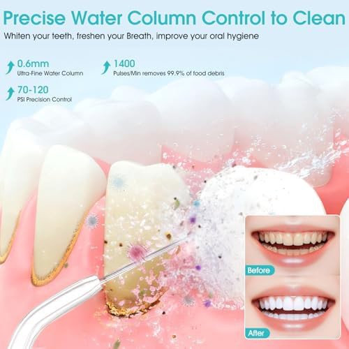 Cordless oral irrigator with three cleaning modes — photo 3