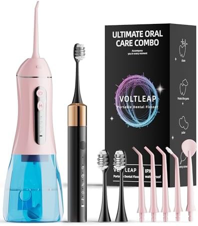 Electric water flosser with five cleaning modes