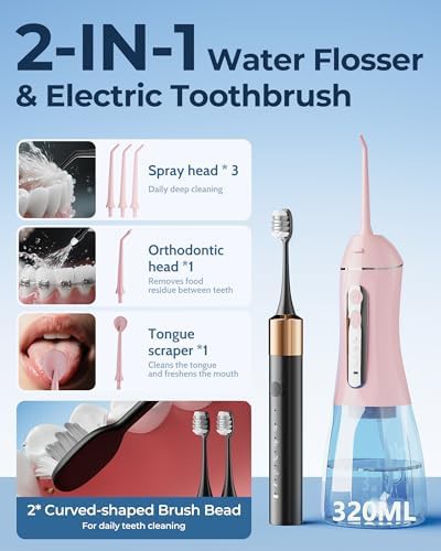 Electric water flosser with five cleaning modes — photo 3