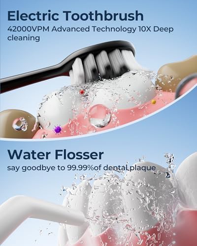 Sonic electric toothbrush and water flosser combo — photo 4
