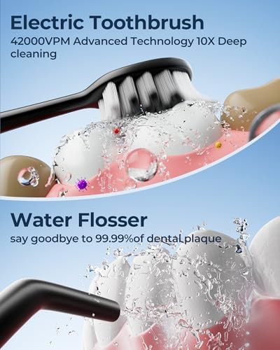 Water dental pick and sonic toothbrush set — photo 3