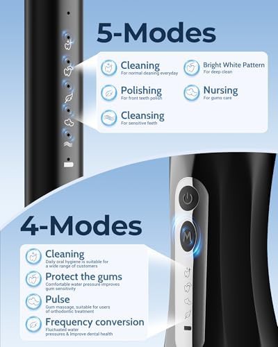 Water dental pick and sonic toothbrush set — photo 4