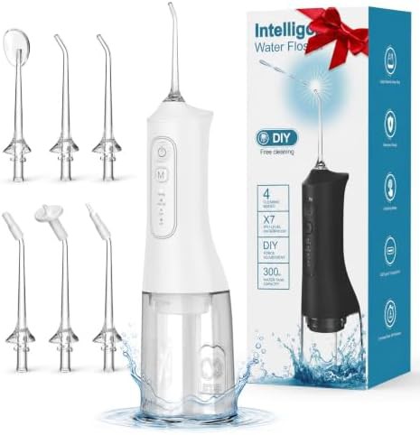 Family white flosser with 300ml tank