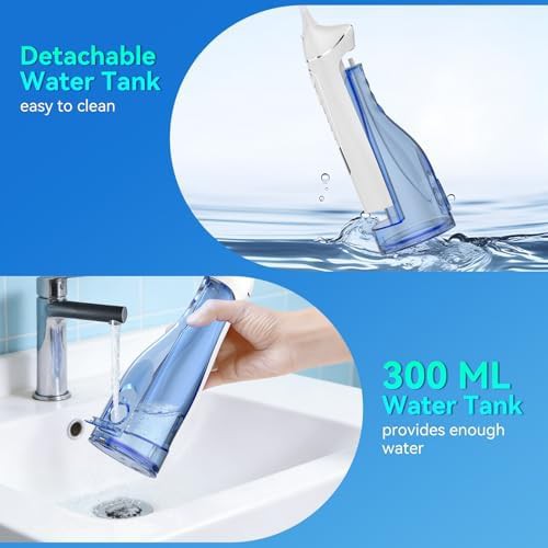 Rechargeable water pick with 300ml tank — photo 3