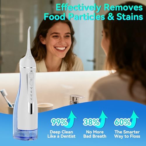 Rechargeable water pick with 300ml tank — photo 4