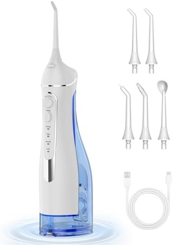 Cordless portable dental pick for sensitive gums