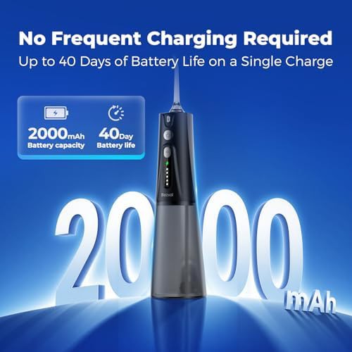Cordless water flosser for braces with 300ml tank — photo 4