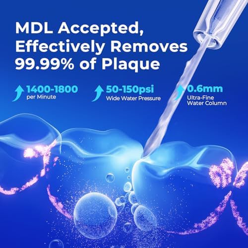 Cordless water flosser for braces with 300ml tank — photo 5