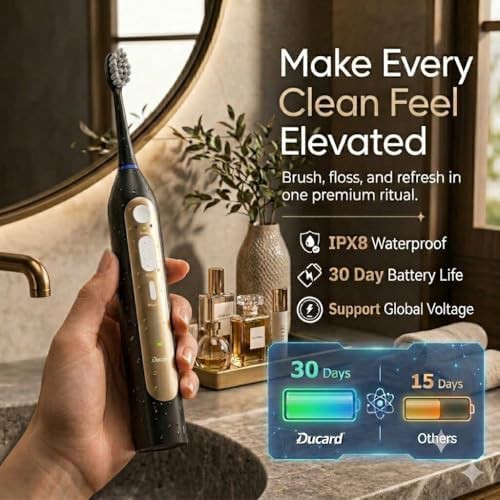 Integrated water flosser toothbrush combo — photo 3