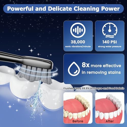 Integrated water flosser toothbrush combo — photo 4