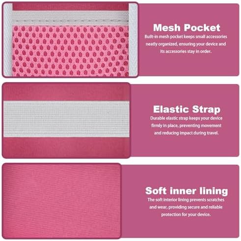 Pink hard carrying case for usmile — photo 4