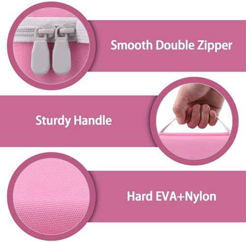 Pink hard carrying case for usmile — photo 5
