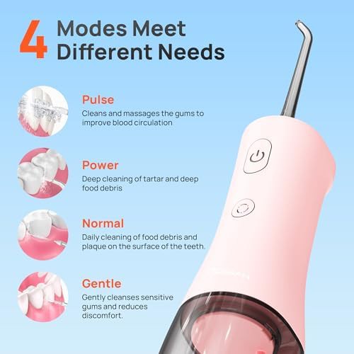 Operan cordless dental water flosser for braces — photo 4