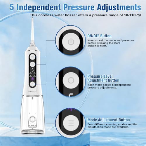 Portable oral irrigator with four modes — photo 5