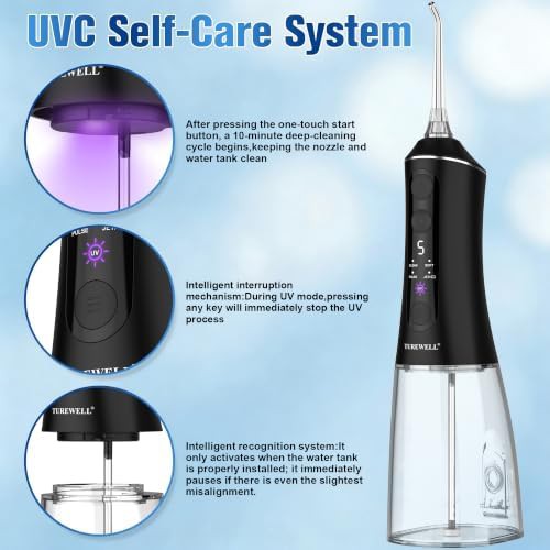 Portable oral irrigator with UV mode — photo 3