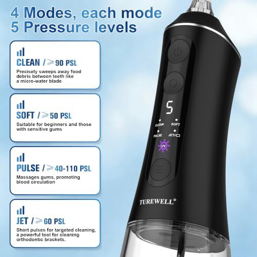 Portable oral irrigator with UV mode — photo 4