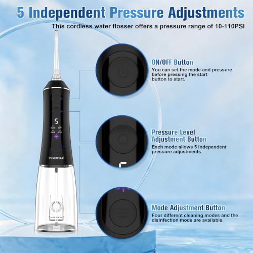 Portable oral irrigator with UV mode — photo 5
