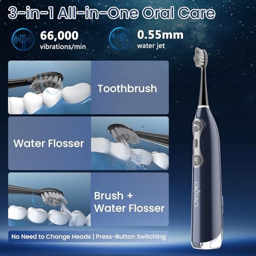 Sonic toothbrush and cordless flosser set — photo 4