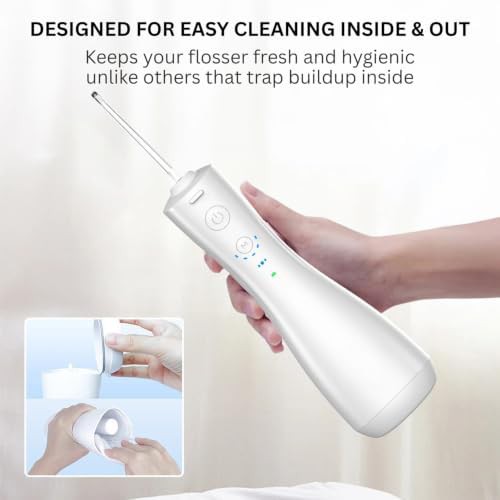 Portable white 3D pro advanced flosser — photo 4