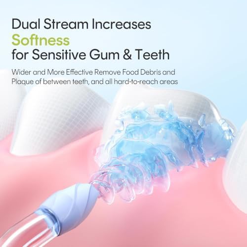 Mini telescopic travel flosser with three modes — photo 4